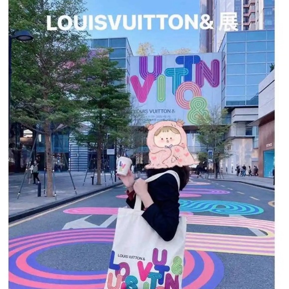 NEW Louis Vuitton Exhibition Bag Eco Canvas Japan Exclusive Event shopping t… - Picture 3 of 9